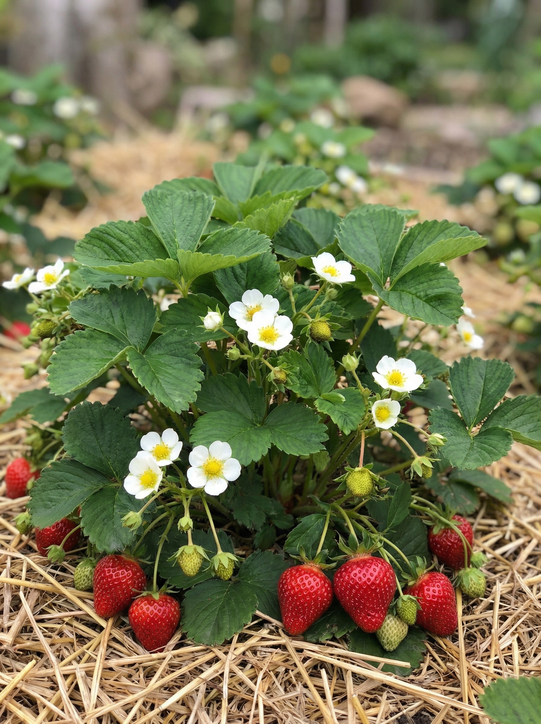 Daržinė braškė Rowena F1 5 sėklos (Fragaria x ananassa)