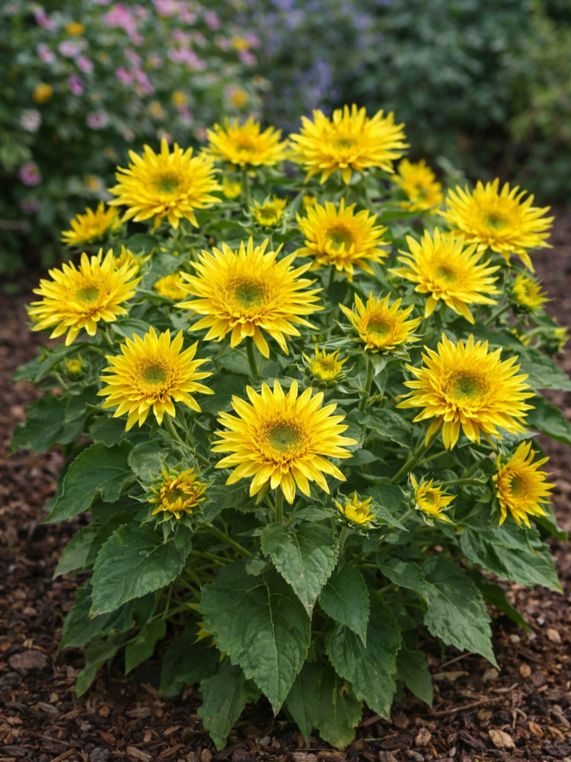 ŽEMAŪGĖ tikroji saulėgrąža Lemon Cutie F1 10 sėklų (Helianthus annuus)