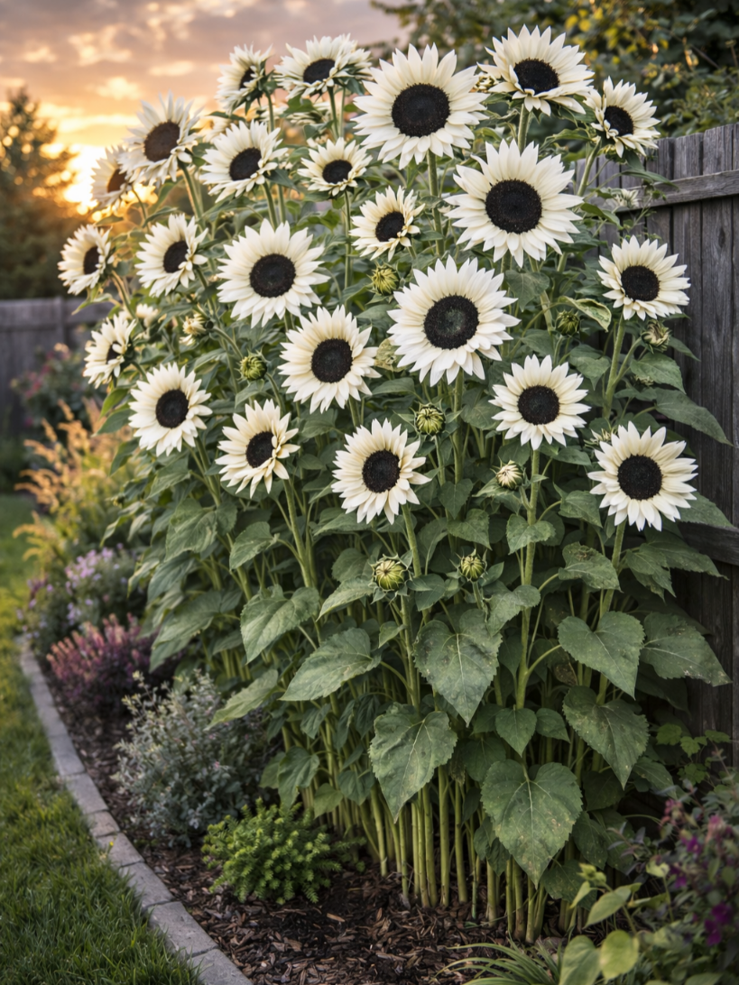 Paprastoji saulėgrąža ProCut White Nite F1 (Helianthus annuus), 10 sėklų