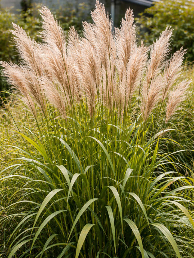 Kininiai miskantai (lot. Miscanthus sinensis) Sėklų 0,05g
