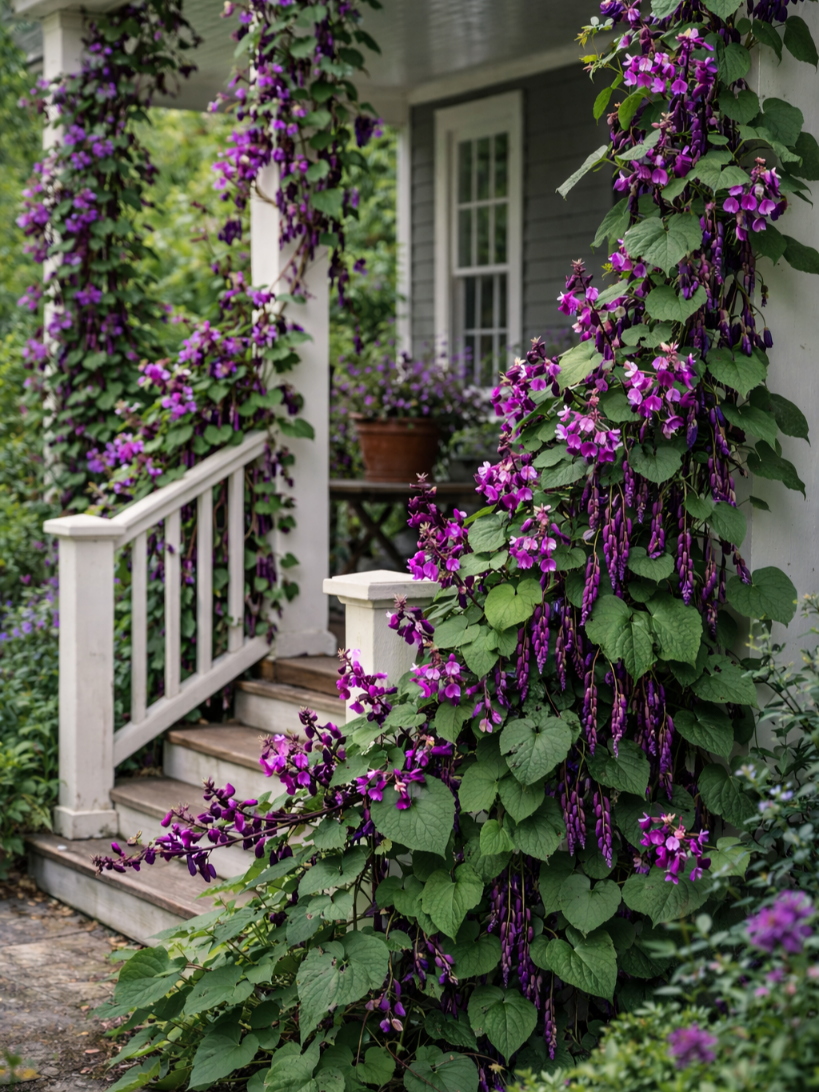 Egiptinė lobija 6 sėklos (~2g) (Lablab purpureus)