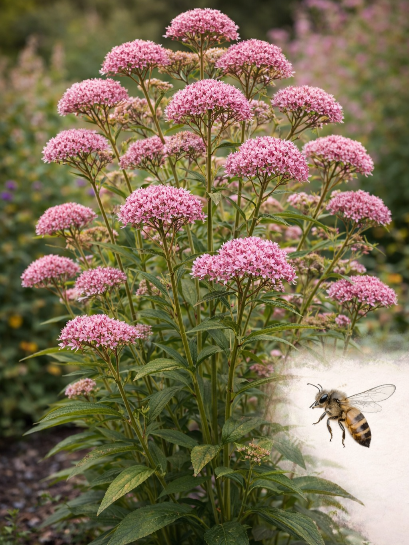 Raudonžiedžiai klemaliai Cinderella (lot. Asclepias incarnata) Sėklų 0,3g