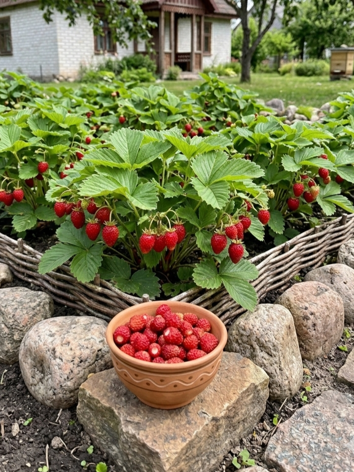 Paprastosios žemuogės 'Rugia' Sėklų 0,2g'(Fragaria vesca var. Hortensis)