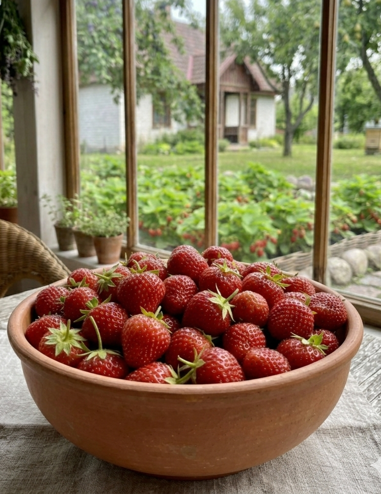 Braškės 'Tresca' 20sėklų (Fragaria X Ananassa)