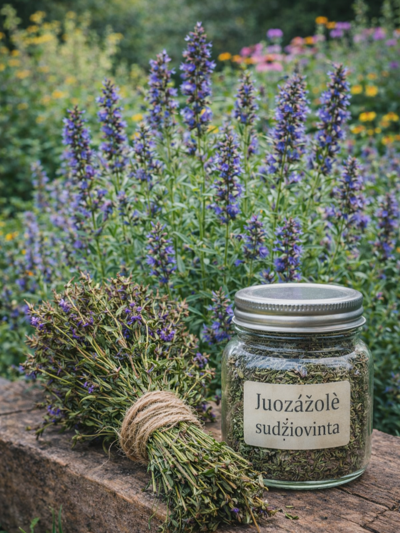 Vaistinė juozažolė Sėklų 0,5g (Hyssopus officinalis)