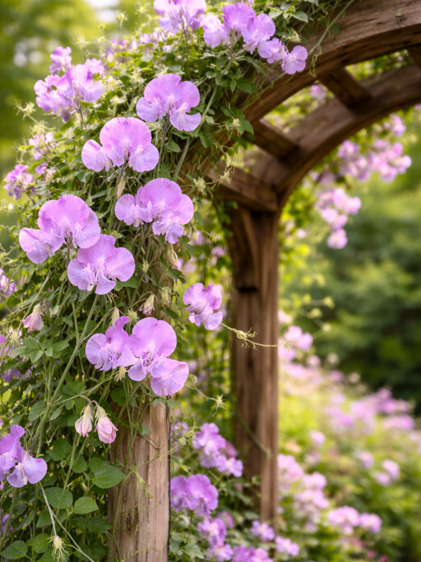 Kvapusisi pelėžirnis 'Hrabina cadogan' Sėklų 1g (Lathyrum odoratum)