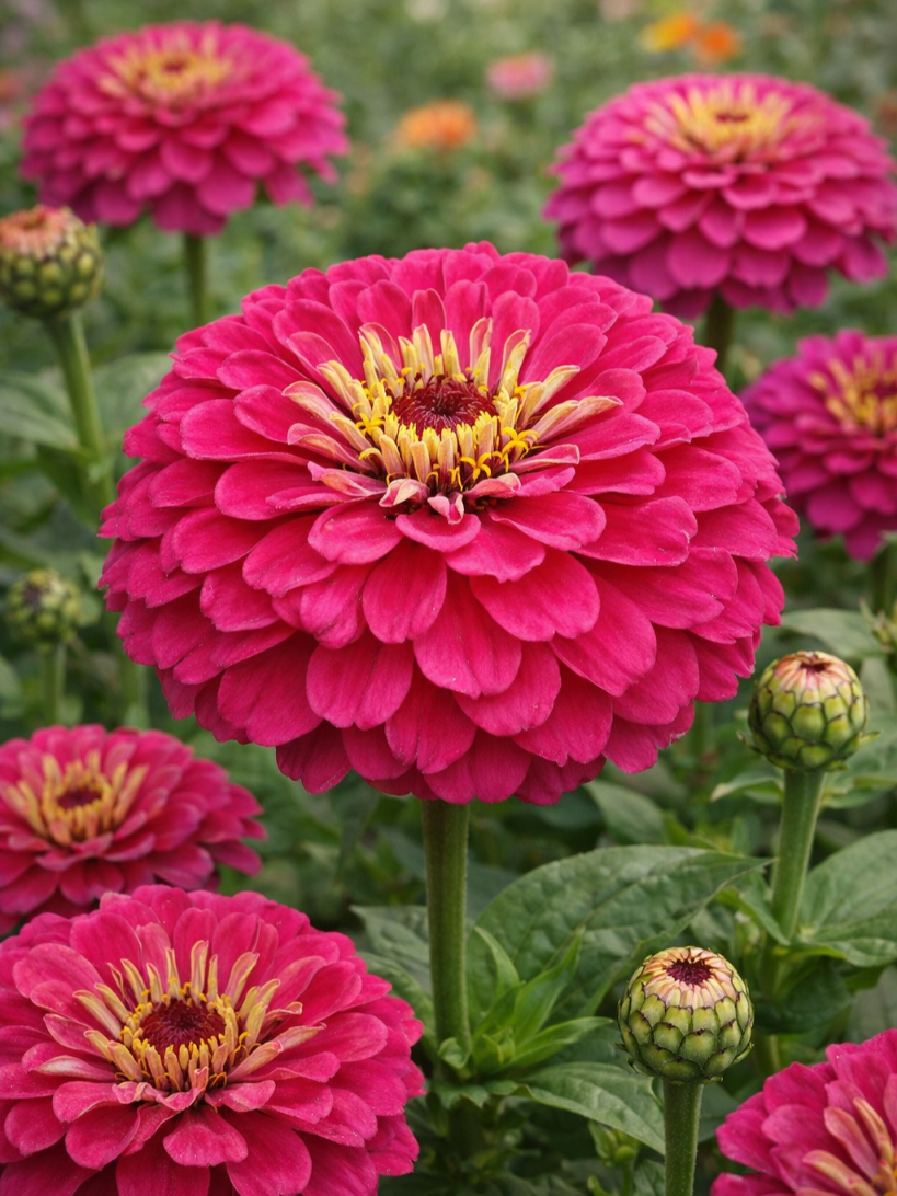 Puikioji gvaizdūnė 'Illumination rožinė Sėklų 1g  (Zinnia elegans)