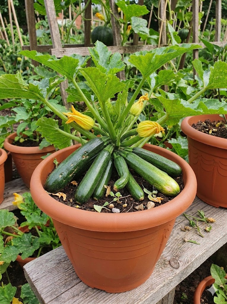 Cukinijos Patio Star F1 (lot. Cucurbita pepo) 5 sėklos