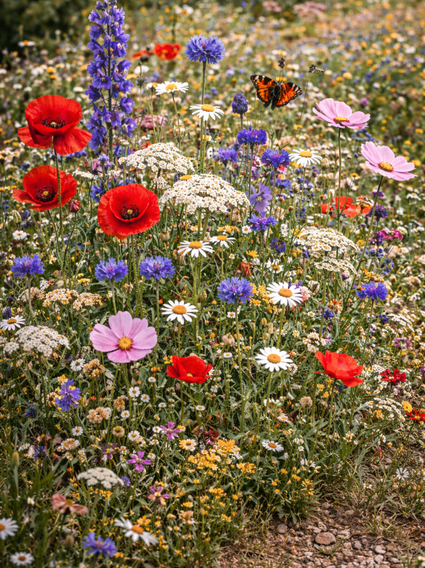 Medingų laukinių gėlių mišinys