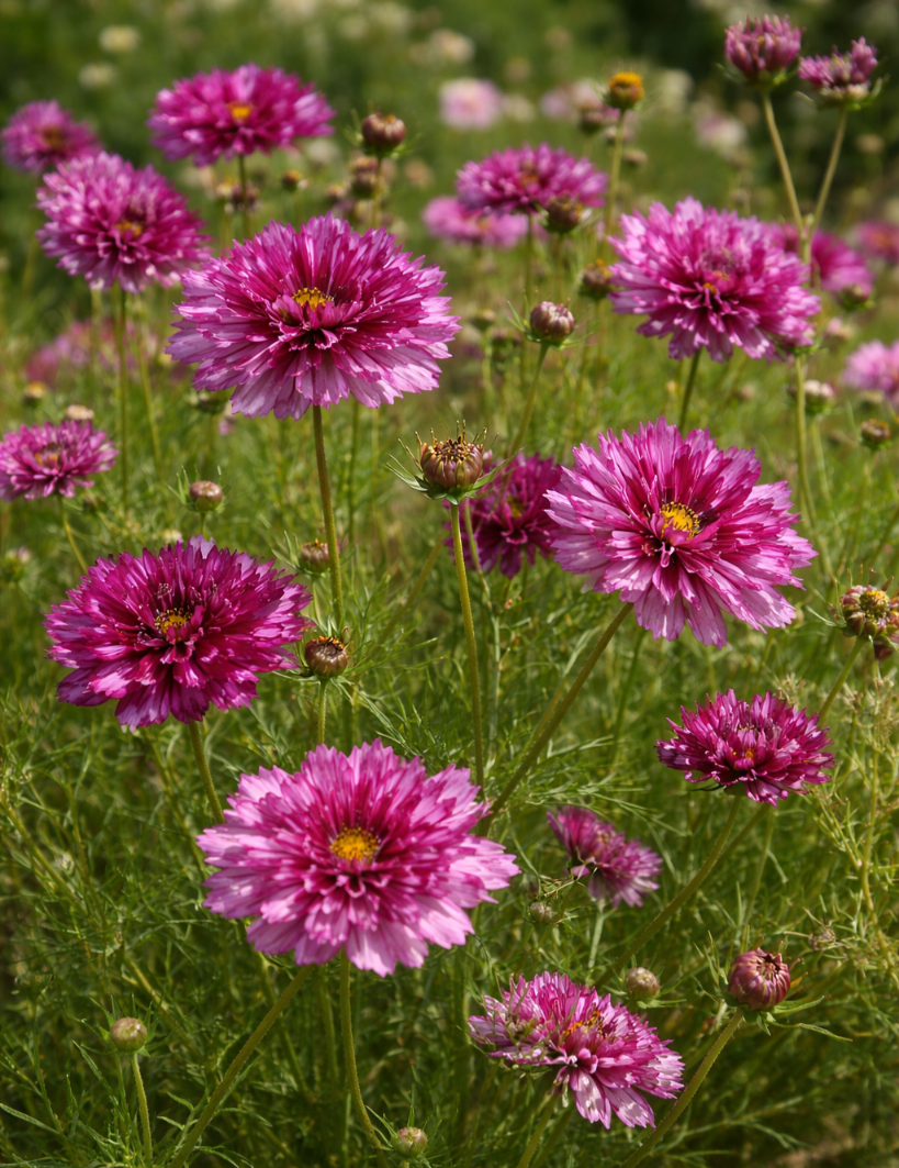 Kosmėja paprastoji 'D.C. Violet Bicolor' (Cosmea bipinatus)