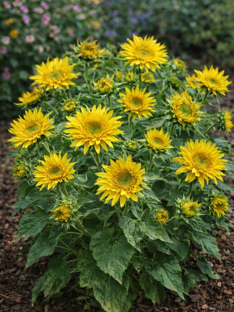 ŽEMAŪGĖ tikroji saulėgrąža Lemon Cutie F1 10 sėklų (Helianthus annuus)