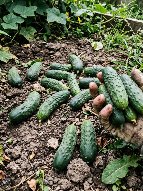 Paprastieji trumpavaisiai agurkai BRIDGE RZ F1 (Cucumis sativus)  10 sėklų