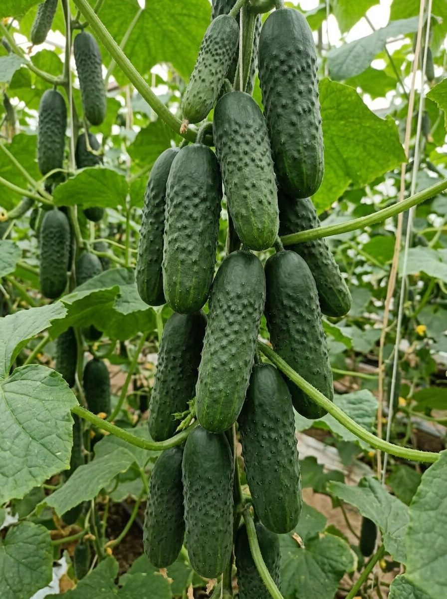 Paprastieji trumpavaisiai agurkai ILONARA RZ F1(Cucumis sativus)