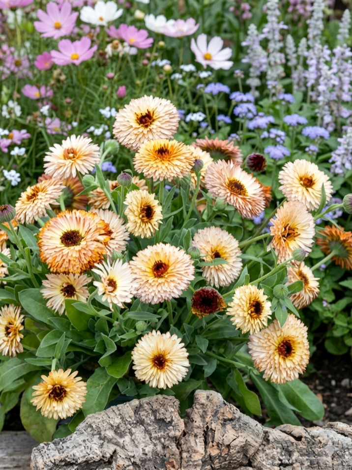 Vaistinė medetka 'Pygmy Buff' 170 sėklų (Calendula officinalis)