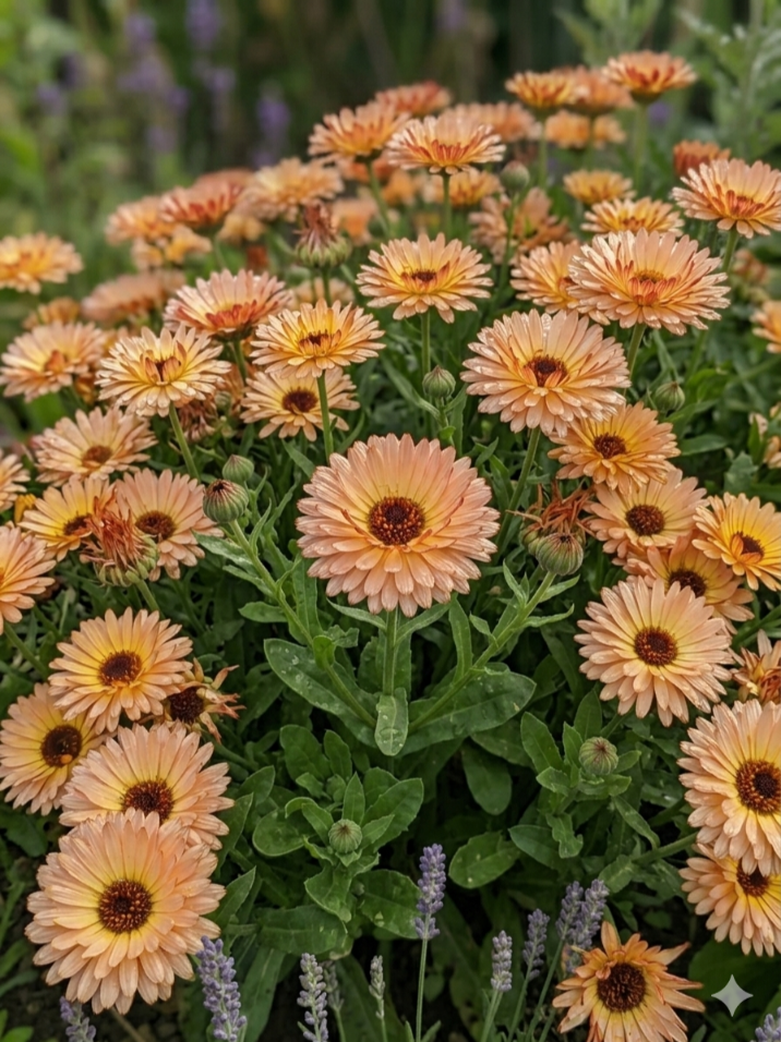 Vaistinė medetka 'Touch of Red mix' (Calendula officinalis) 10 sėklų