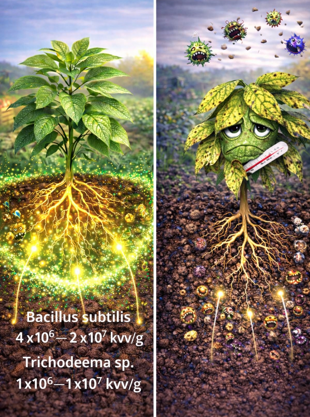 SUBTIMIKSS-mikroorganizmai augalo sveikatai ir imunitetui