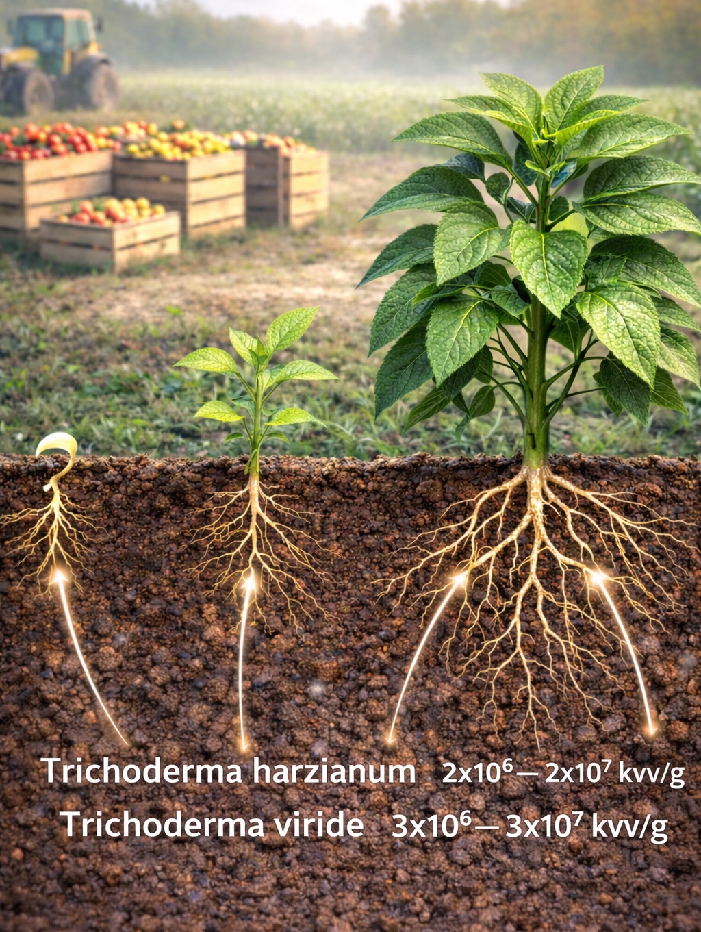 Trichoderminas-mikroorganizmai augalo sveikatai ir imunitetui