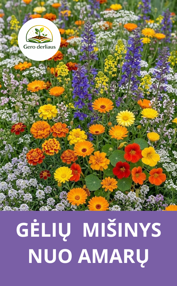 Gėlių mišinys atbaidantis amarus 5g