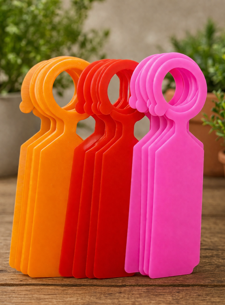 Etiketės pakabinamos su kilpa, 11(7,5)cmx2,4cm, 15vnt.