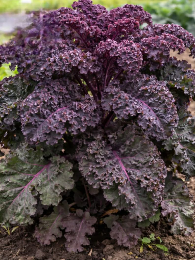 Lapiniai kopūstai (Kale) 'Scarlet' Sėklų 1g ( Brassica oleracea convar. acephala var. sabellica)