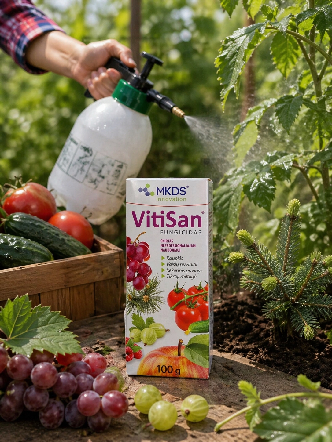 VitiSan® fungicidas, 100 g Biofungicidas