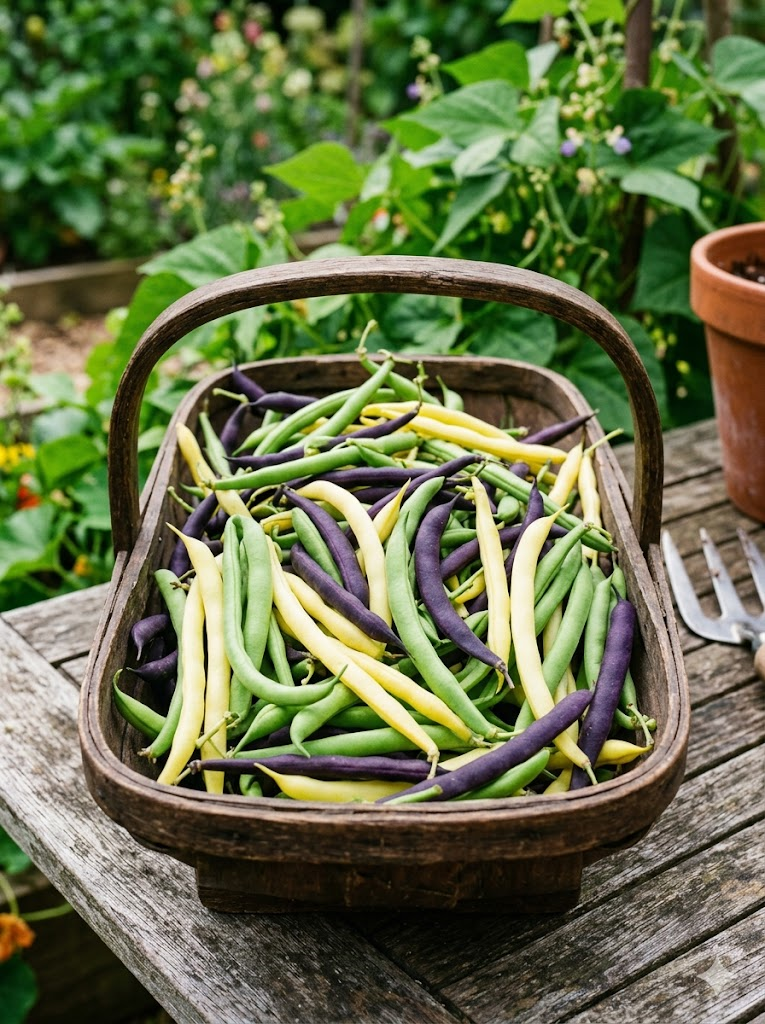 Žemaūgės daržinės šparaginės  pupelės (veislių mišinys) 30g (lot. Phaseolus vulgaris)