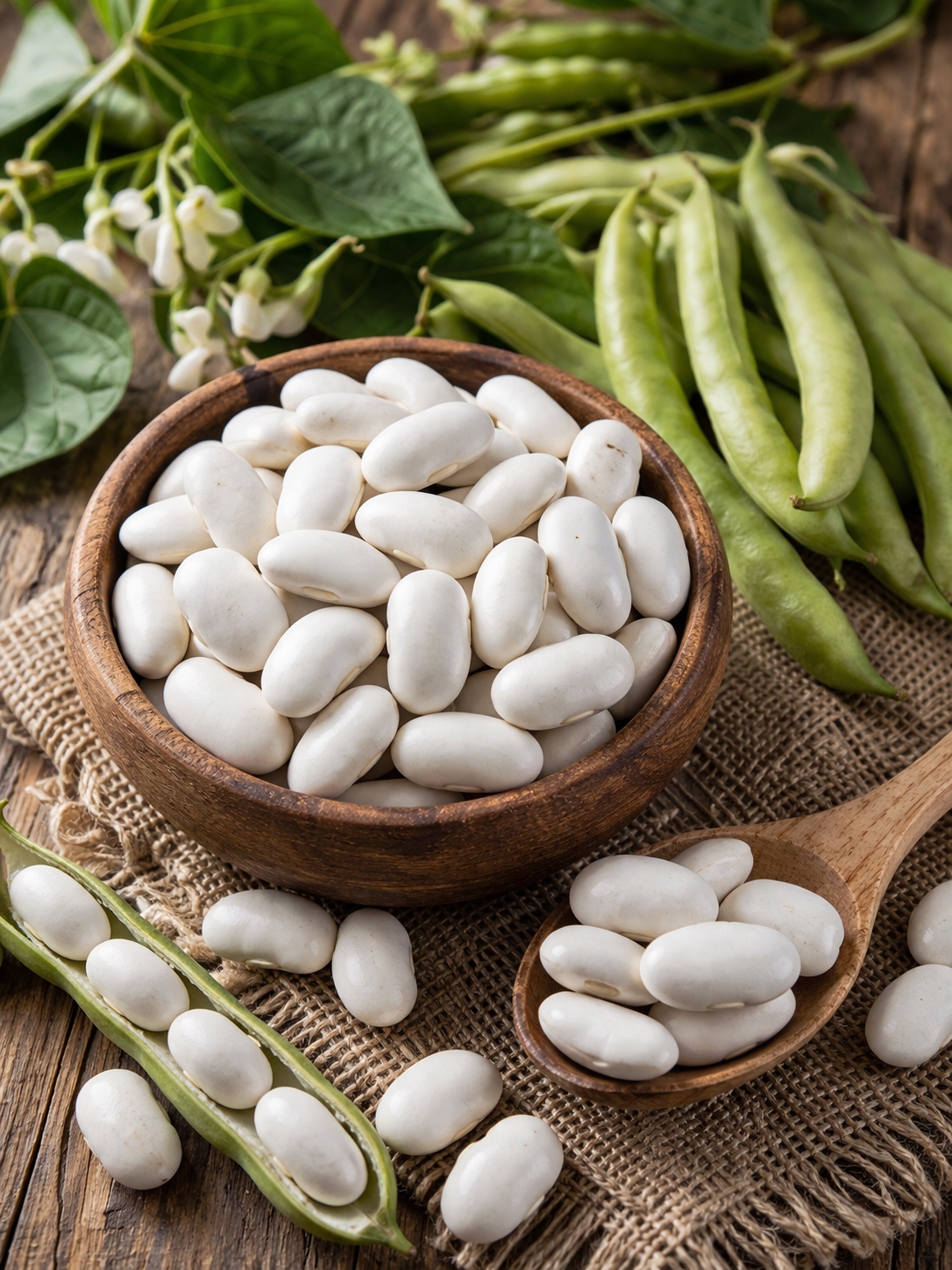 Žemaūgės daržinės (gliaudomosios) pupelės 'Eureka' 50g ( Phaseolus vulgaris var. nanus)