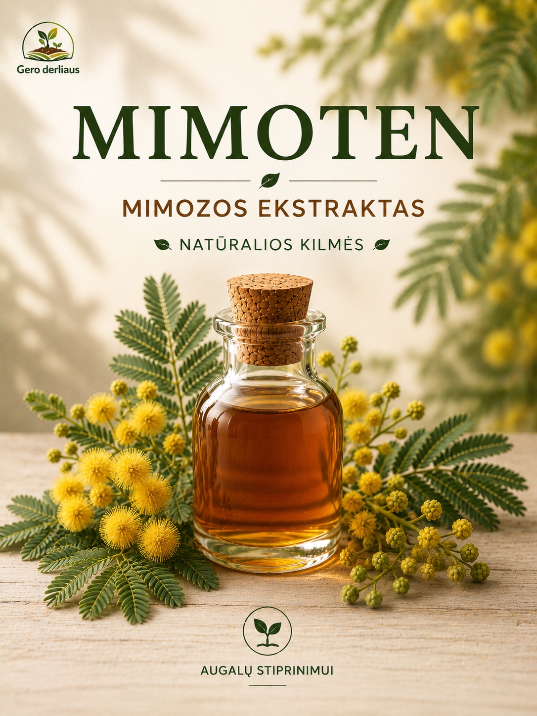 Imunitetą stiprinančios organinės trąšos  Mimoten 6ml
