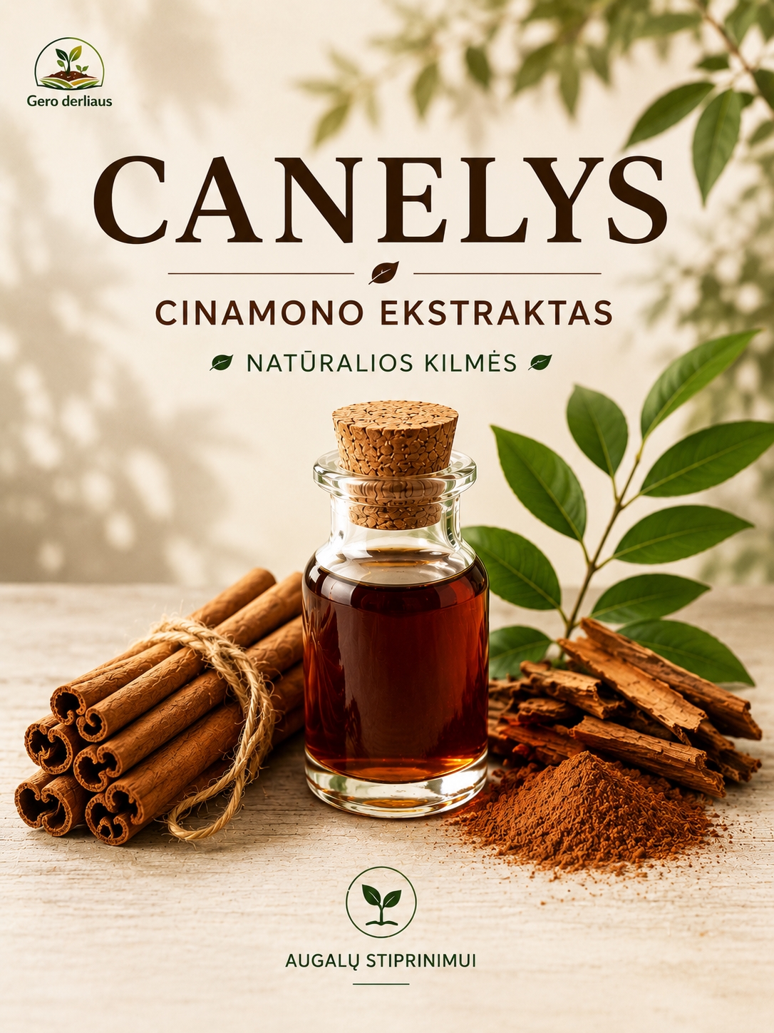 Imunitetą stiprinančios organinės trąšos Canelys