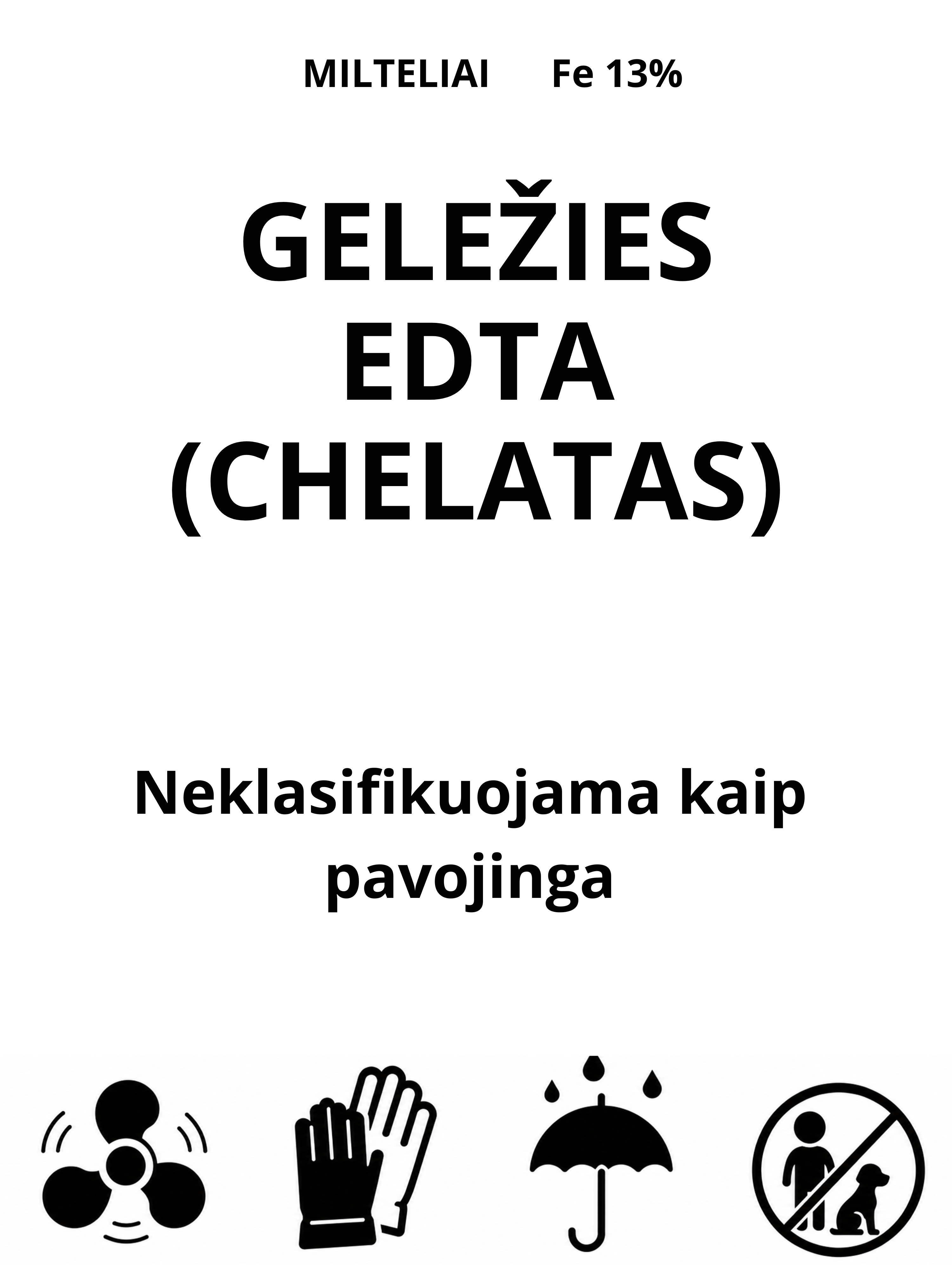 Geležies EDTA (chelatas) 10g
