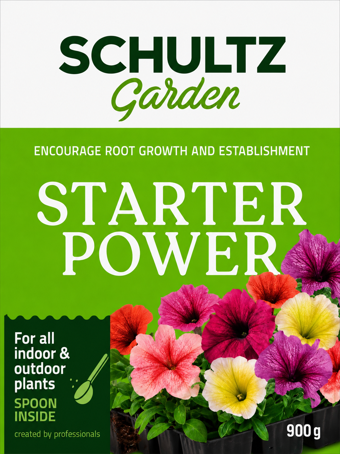 Trąšos Schultz STARTER POWER, NPK 10-52-10+1Mg+mikroelemetai, 900g