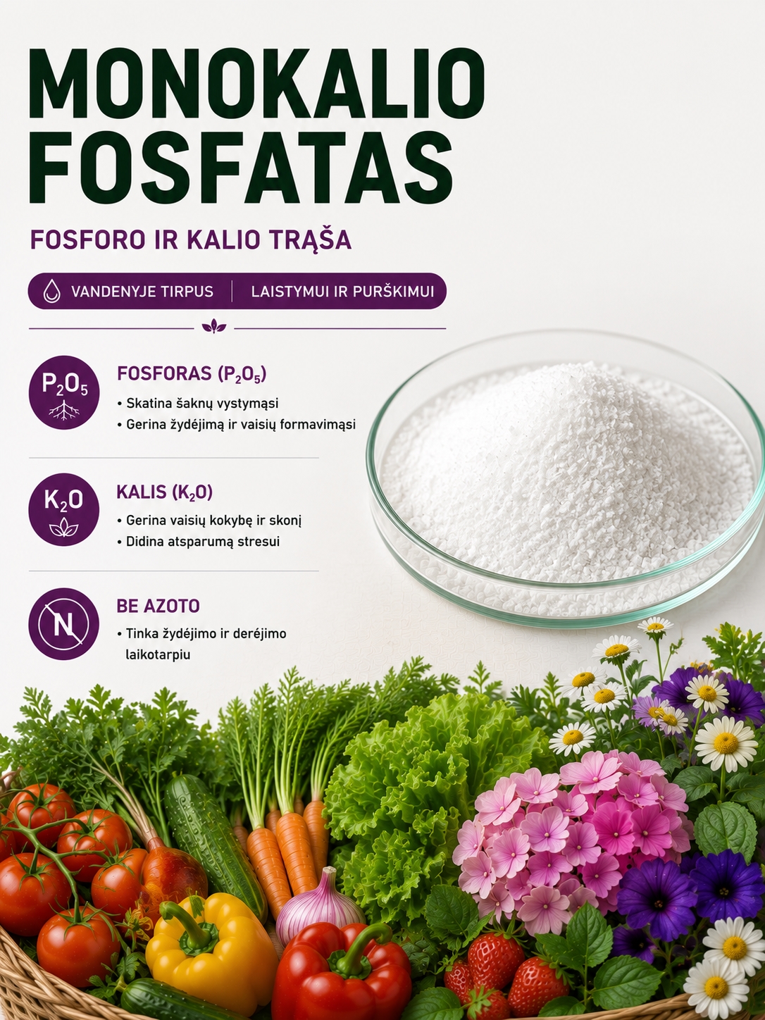 Monokalio fosfatas