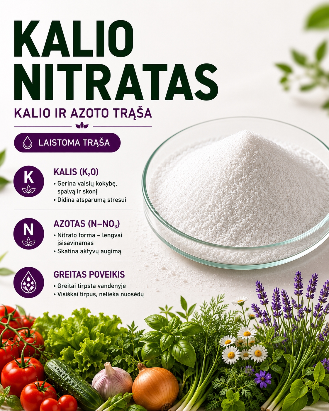 KALIO NITRATAS-Multi-K  500g