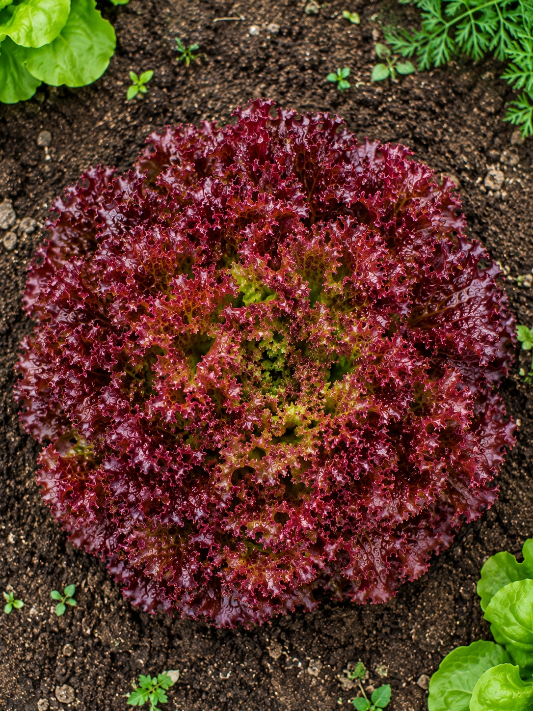 SĖJAMOSIOS SALOTOS 'LOLLO ROSSA' 600 sėklų  (Lactuca sativa L.)