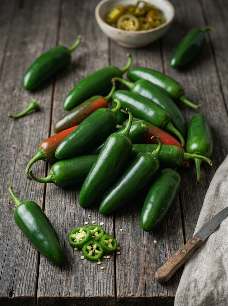 Jalapeno paprika 10 sėklų (capsicum annuum)