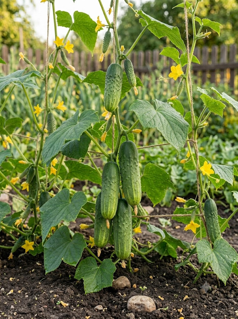Paprastieji trumpvaisiai agurkai Rodničiok Natur H 60 sėklų (lot. Cucumis sativus)