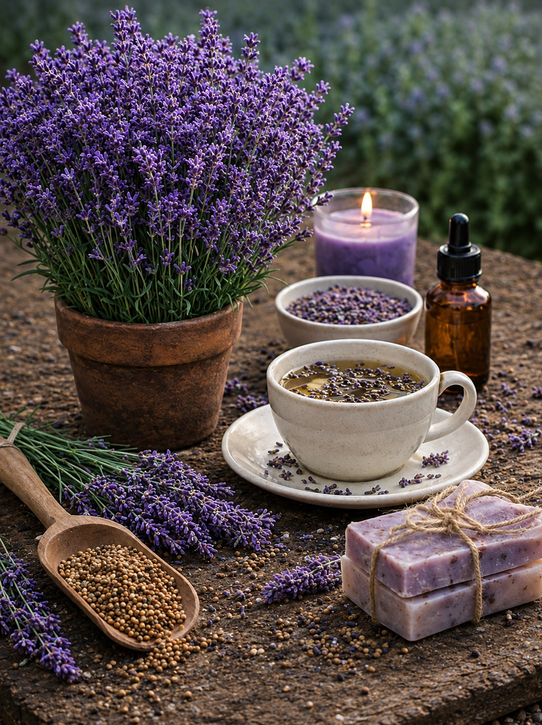 Tikrosios levandos Sėklų 0,2g  (Lavandula angustifolia)