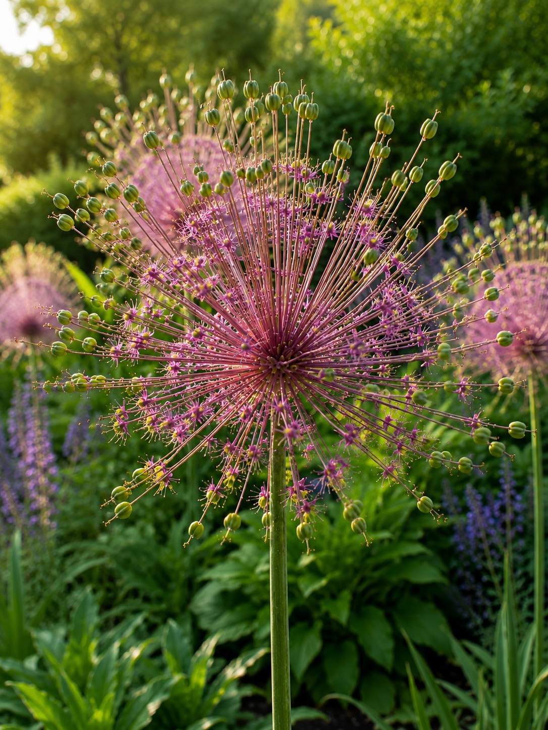 Česnakas dekoratyvinis 'Schubertii' 12/14 (Allium)
