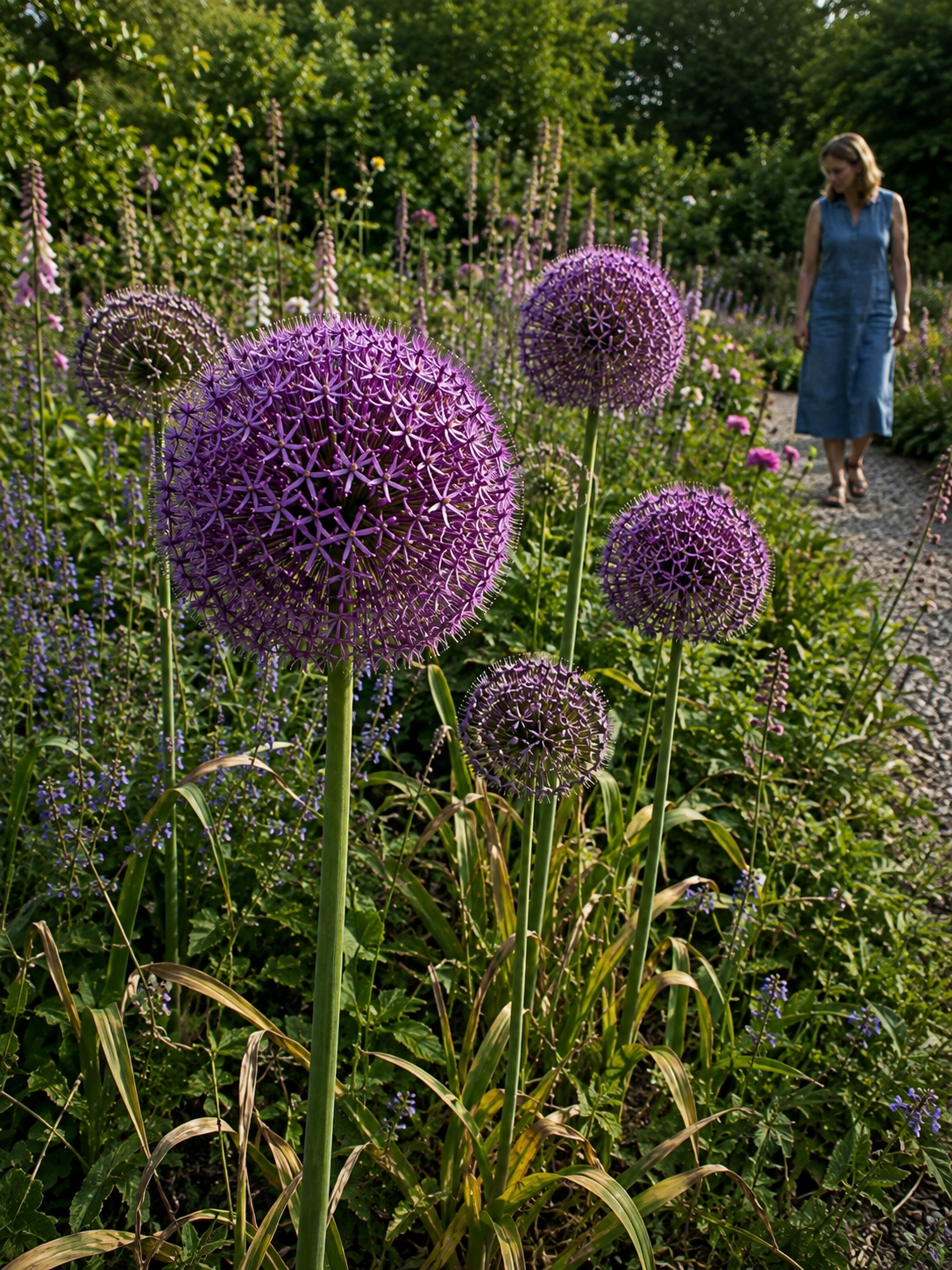Česnakas dekoratyvinis 'Pinball Wizard' 18/20 (Allium)